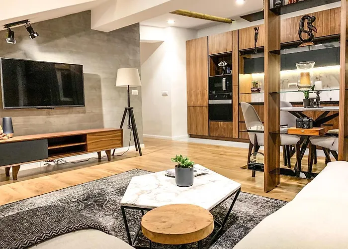 Apartment Contemporary With Amazing View Of